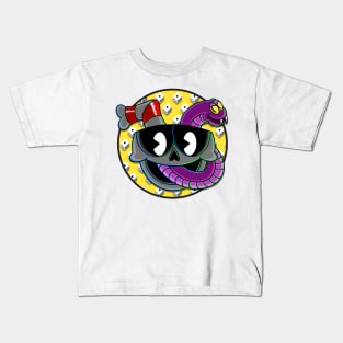 Skullhead Snake Kids T-Shirt